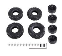 QOAKSDY RC Teile per MN D90 98 99S 78 82 99s V2 per WPL C14 C24 C34 1/16 1/2 rc Cars Clip per Tipo Pneumatico Pneumatico Morbido Aggiornamento Parti Accessori(Black)