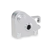 QOAKSDY RC Teile per MN per MN128 MN86 G500 per Wrangler 1/12 RC Auto Aggiornamento in Metallo Onda Media Coperchio della Scatola Pezzi di Ricambio Accessori(Silver)