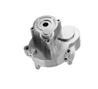 QOAKSDY RC Teile per Mn128 Mn86 G500 Parti di Aggiornamento della Copertura della Scatola Dell'onda del Motore in Metallo Accessori per Auto Cingolate Rc 1/12(Silver)