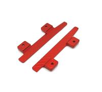 QOAKSDY RC Teile per MN82 LC79 per MN78 1/12 Veicoli RC Gradini Laterali di Metallo Parte Piedali del Piede per Auto RC Parti di Aggiornamento(Red)