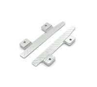 QOAKSDY RC Teile per MN82 LC79 per MN78 1/12 Veicoli RC Gradini Laterali di Metallo Parte Piedali del Piede per Auto RC Parti di Aggiornamento(Silver)