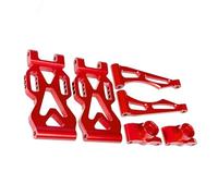 QOAKSDY RC Teile per SCY 16101 16102Pro 16103 Braccio di Sospensione in Lega di Alluminio Ruota per ASSE Posteriore Seat per Parti di Auto RC Seat(Red)