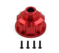 QOAKSDY RC Teile per Traxxas per E-Revo 2.0 per VXL 86086-4 1/10 Parti di Auto RC 1pc Caso Differenziale del Vettore in Alluminio #8681x(Red)
