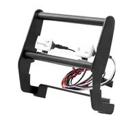 QOAKSDY RC Teile per Traxxas per TRX-4 per Bronco 1/10 rc Cars Parts Accessori in Metallo Paraurti Anteriore con Paraurti Anticollisione Leggero