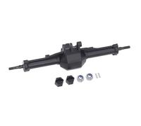 QOAKSDY RC Teile per Traxxas per Trx-4m Plastica Anteriore Posteriore Dritto ASSE Diamantato 1/18 RC Crawler Accessori di Ricambio Parti di Aggiornamento(Rear)