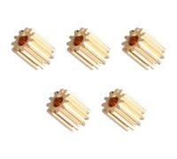 QOAKSDY RC Teile per Traxxas per TRX4M 1/18 RC Crawler Auto di Aggiornamento Accessori 5pcs Brass 11T Pignone Motore Motore Gears