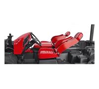 QOAKSDY RC Teile Per Trx4 Per BRONCO 1/10 Rc Crawler Parti Di Modifica Dell'auto Simulazione Interna Controllo Centrale Per Sedile/Kit Interno/Cruscotto(Red)