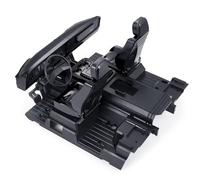 QOAKSDY RC Teile per Trx4 per Bronco 1/10 Rc Crawler Parti di Modifica Dell'auto Simulazione Interna Controllo Centrale per Sedile/Kit Interno/Cruscotto(Black)