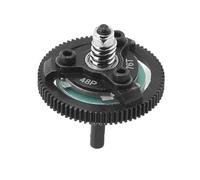 QOAKSDY RC Teile per Trxs per Slash per Bandit per Rustler per Stampede 2WD RC Auto Parti di Aggiornamento in Acciaio 48P 72T 76T 83T 86T 90T Spur Gear(76T)
