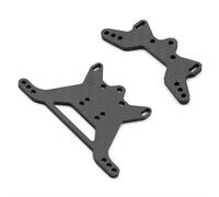 QOAKSDY RC Teile per TT-02B 1/10 rc Cars per Aggiornamenti del Telaio Sostituisci Parti Accessori di Ricambio per Ammortizzatori Anteriori E Posteriori