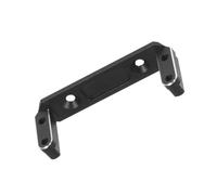 QOAKSDY RC Teile per Vanquish F9 per Axial per SCX10 III per Capra per UTB10 Portal Axle 4WD 1/10 RC Crawler Rigs Lega di Alluminio Servo Mount(Black)