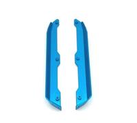 QOAKSDY RC Teile per Wltoays 144001 144002 144010 144016 144018 124017-18-19-16 1/14 RC Auto Parti di Aggiornamento Protezione del Telaio in Metallo Protezione Inferiore(Blue)