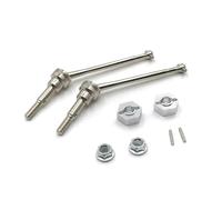 QOAKSDY RC Teile per Wltoys 12423 12427 12428 1/12 Accessori per Auto con Telecomando per Aggiornamento Accoppiatore Albero di Trasmissione Anteriore(Silver)