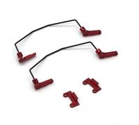 QOAKSDY RC Teile per Wltoys 144001 144002 144010 124016 124017 124018 124019 RC Auto Aggiornamenti Parti in Metallo Barra Antirollio Anteriore E Posteriore