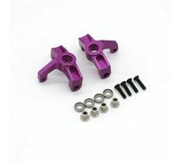QOAKSDY RC Teile per Wtoys 144001 144010 124008 124010 124016 124017 124018 124019 RC Auto 4WD Parti di Aggiornamento in Metallo Parti della Tazza dello Sterzo(Purple)