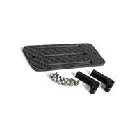QOAKSDY RC Teile Vassoio Batteria ESC Supporto Ricevitore per 1/10 RC Crawler Cheater Rigs Fimonda per LCG per Telaio Basso Centro di gravità Rotaie