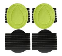 QOCUILC 2 Paia di Plantari per Arco Plantare con Imbottitura Compressa, per Fascite Plantare, Dolori al Tallone e Piedi; Cuscinetti Metatarsali in Gel Silicone per Donna e Uomo