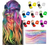 QOCUILC 8 Pezzi spray colore capelli, Colore temporaneo capelli, Gessetti Colorati per Capelli