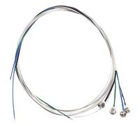 Qoekacy 4 pz/set Corde per violino E-A-D-G Acciaio + Nichel Accessori per pezzi di strumenti musicali