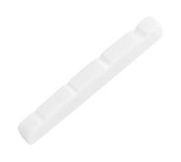 Qoekacy Dado basso per fondo piatto prefenduo per corde di precisione basse 4 corde, 38 x 3,5 x 5 / 4,5 mm