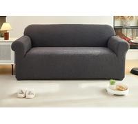 QOEUIUJ Copertura Protettiva for Divano AntiGraffio, Super Elasticizzata Copridivano 1/2/3/4 Posti, Tessuto Jacquard Spesso e Resistente, Antiscivolo Universale Moderno(Grigio,93"-118"(234-300cm))