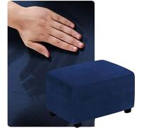 QOEUIUJ Dimensioni Personalizzate Copri Pouf Rettangolare, Fodera for Poggiapiedi Allungabile Ottomana sgabello, Dimmi la taglia che ti serve e la personalizzeremo for te(Marina,100x180cm)