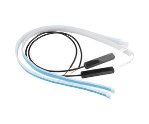 QOGJSG 2 Pz 60cm LED Per Auto Luce Di Marcia Diurna Flusso Corre Faro Striscia LED Indicatore Di Direzione Freno Indicatore Di Direzione Barra Luminosa Specchio Laterale Indicatore Direzione