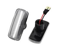 QOGJSG Accessori Per Indicatori Di Direzione Laterali A LED Lampeggianti Sequenziali Per Lancia Per Flavia 2011 2012 2013 2014 Specchio Laterale Indicatore Direzione(Dynamic Crystal)