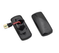 QOGJSG Accessori Per Indicatori Di Direzione Laterali A LED Lampeggianti Sequenziali Per Lancia Per Flavia 2011 2012 2013 2014 Specchio Laterale Indicatore Direzione(Dynamic Smoked)