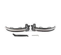 QOGJSG Per A4 S4 B9 A5 S5 RS4 RS5 2018-2023 Auto Dinamica LED Indicatori Di Direzione Indicatore Specchietto Laterale Specchio Laterale Indicatore Direzione(Clear)