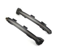 QOGJSG Per VW Per Golf 7 VII MK7 MK7.5 Per GTI Per R Per GTD Indicatore Di Direzione Dinamico LED Indicatore Sequenziale Specchietto Laterale Specchio Laterale Indicatore Direzione(Smoked Black Lens)