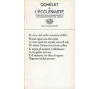 Qohélet o l'Ecclesiaste