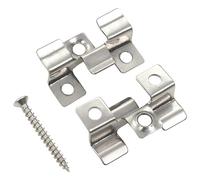 qohoio Clip per Decking 100 pz con 200 Viti in Acciaio Inossidabile,Articoli di ferramenta,Materiali da Costruzione,Pavimenti e tappeti-45063