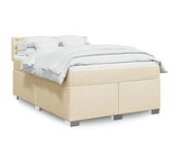 qohoio Giroletto a Molle con Materasso Crema 160x200 cm in Tessuto,Giroletto a Molle con Materasso,Letto Moderno Struttura,Letto Giroletto Telaio,Letto Struttura -3288258