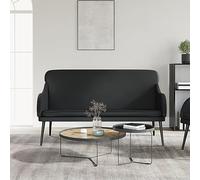 qohoio Panca Nera 110x76x80 cm in Similpelle,Mobili,Panche,Panca per Ingresso -351430