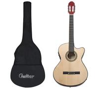 qohoio Set Chitarra Western 12 pz con Equalizzatore e 6 Corde-70137