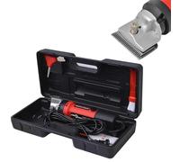 qohoio Set Tosatrice per Cavalli 6 pz 350 W,Equitazione,Cura dei Cavalli,Strigliatura Cavalli,Forbici e Taglia peli per cavalli-142034