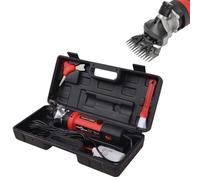 qohoio Set Tosatrice per Pecore 6 pz 320 W,Articoli per la Cura dell'aspetto degli Animali Domestici,Forbici e Taglia peli per Animali domestici-142035