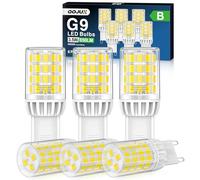 QOJUX Lampadina G9 3.5W 650LM, Equivalente a 50W Lampada Alogena, 6000K Lampadine G9 LED Luce Fredda Risparmio energetico, Angolo a fascio 360°, AC 220-240V, Non Dimmerabile, Confezione da 6