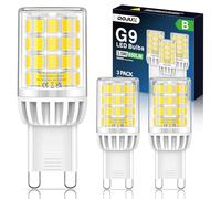 QOJUX Lampadina G9 3.5W 650LM, Equivalente a 50W Lampada Alogena, 6000K Lampadine G9 LED Luce Fredda Risparmio energetico, Angolo a fascio 360°, AC 220-240V, Non Dimmerabile, Confezione da 3