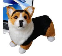 qokeeu Animali di peluche realistici, decorazione per la casa, cuccioli da collezione, per il tavolo, per soggiorno, camera da , cucina, ufficio, ingresso, finestra, compleanno, viaggio