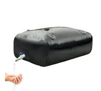 qokeeu Serbatoio 'acqua per la conservazione, contenitore pieghevole da 110 litri, con rubinetto, per auto, camion, camper, campeggio, giardino, picnic, attività all'aperto