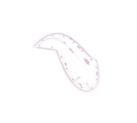 QOKLIYUI Strumento per sartoria, righello curvilineo francese, righello per cucire, misure essenziali per il quilting, righelli e strumenti da sarto, utilizzo multifunzionale, multifunzione