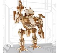 qollorette Modellismo da Costruire Adulti Puzzle in Legno, Rompicapo Robot Costruzioni - Regalo Creativo Puzzle 3D in Legno Tagliato a Laser