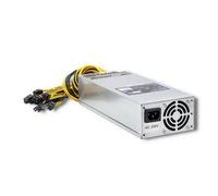 Qoltec 50177 alimentatore per computer 1600 W Argento