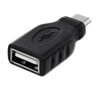 Qoltec 50396 cavo USB 0,04 m USB C USB A Nero