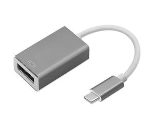 Qoltec 50429 USB 3.1 Tipo C a DisplayPort Nero/Bianco