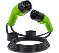 Qoltec 52472 Cavo EV Tipo 2 per la ricarica dell'auto | 230V | 7KW | 32A | 5M
