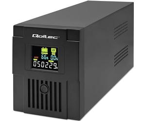 QOLTEC 53771 alimentation d'énergie non interruptible Interactivité de ligne 2 kVA 1200 W 2 sortie(s) CA