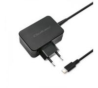 Qoltec 65W wall charger| 5-20V| 3-3| USB type C| PD| Black Caricabatteria 51024
